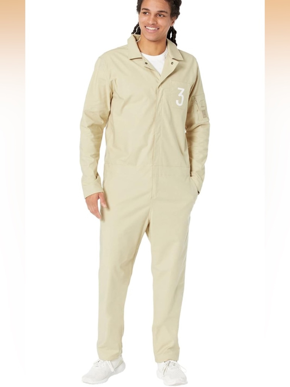 adidas Beige ADX Golf Coverall 2XL Jumpsuit NWT